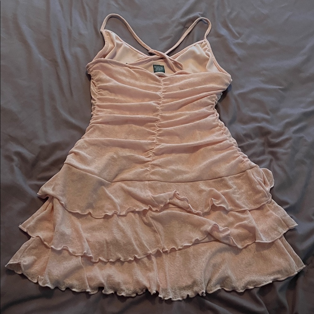 Wild Fable Light Pink Ruffled Fabric - Picture 4 of 5